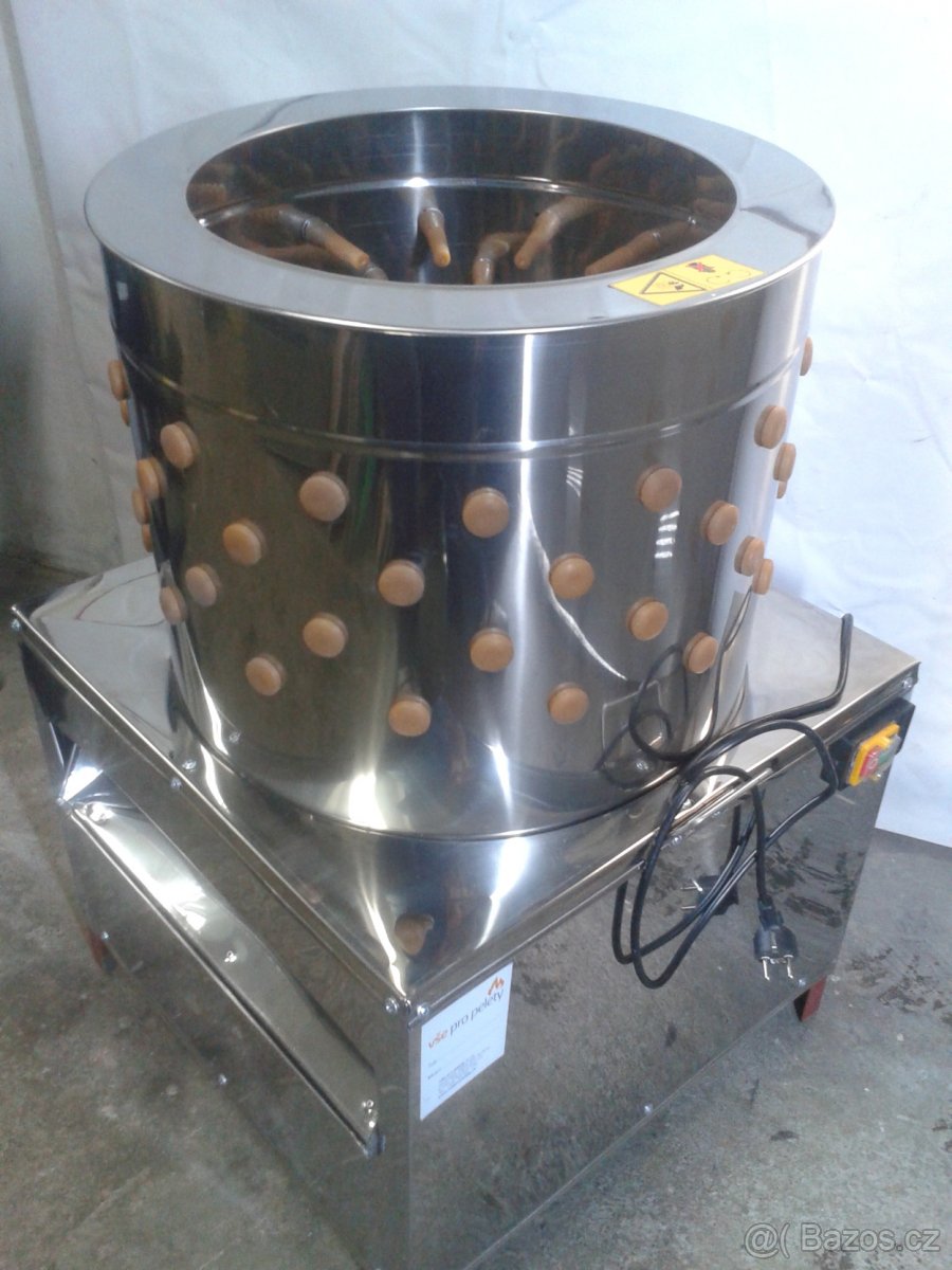 Škubačka hydiny NEREZ SD50 1,5 kW