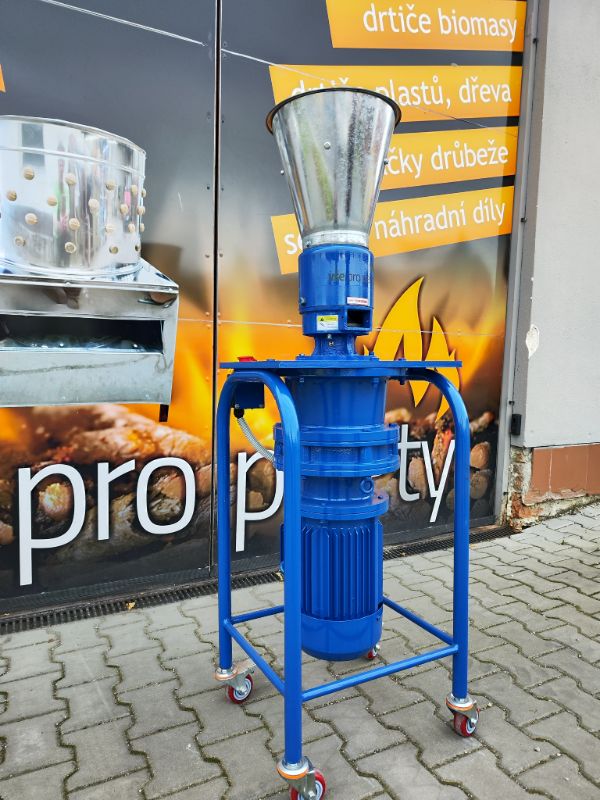 Peletovací lis s rotujúcimi valcami PLR150 Vertical 4 kW – Obrázok 10