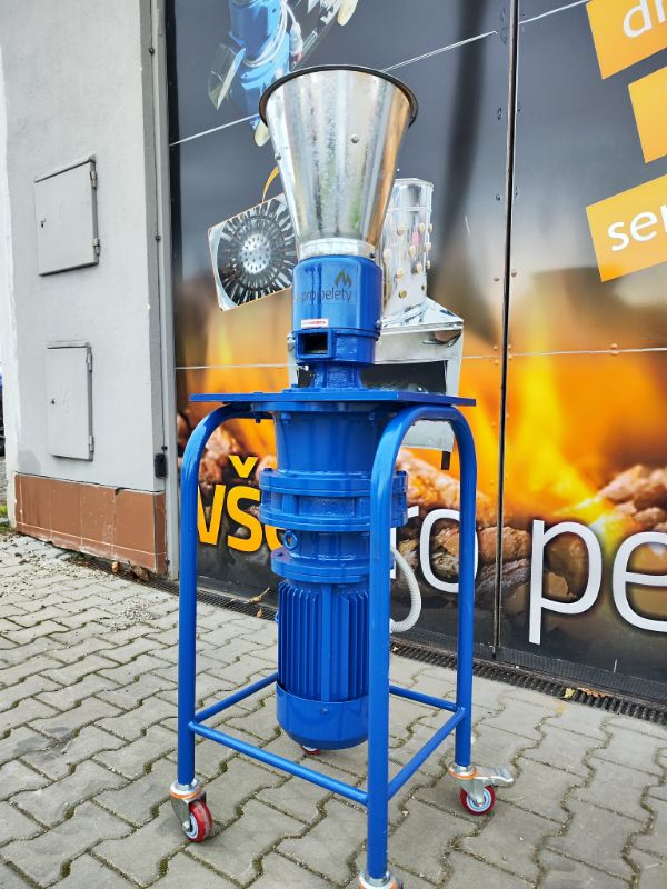 Peletovací lis s rotujúcimi valcami PLR150 Vertical 4 kW – Obrázok 11