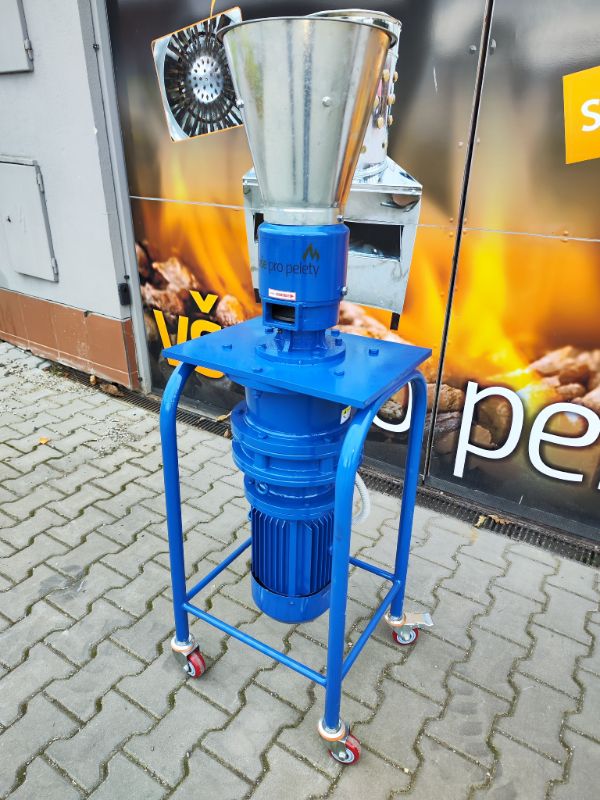 Peletovací lis s rotujúcimi valcami PLR150 Vertical 4 kW – Obrázok 6