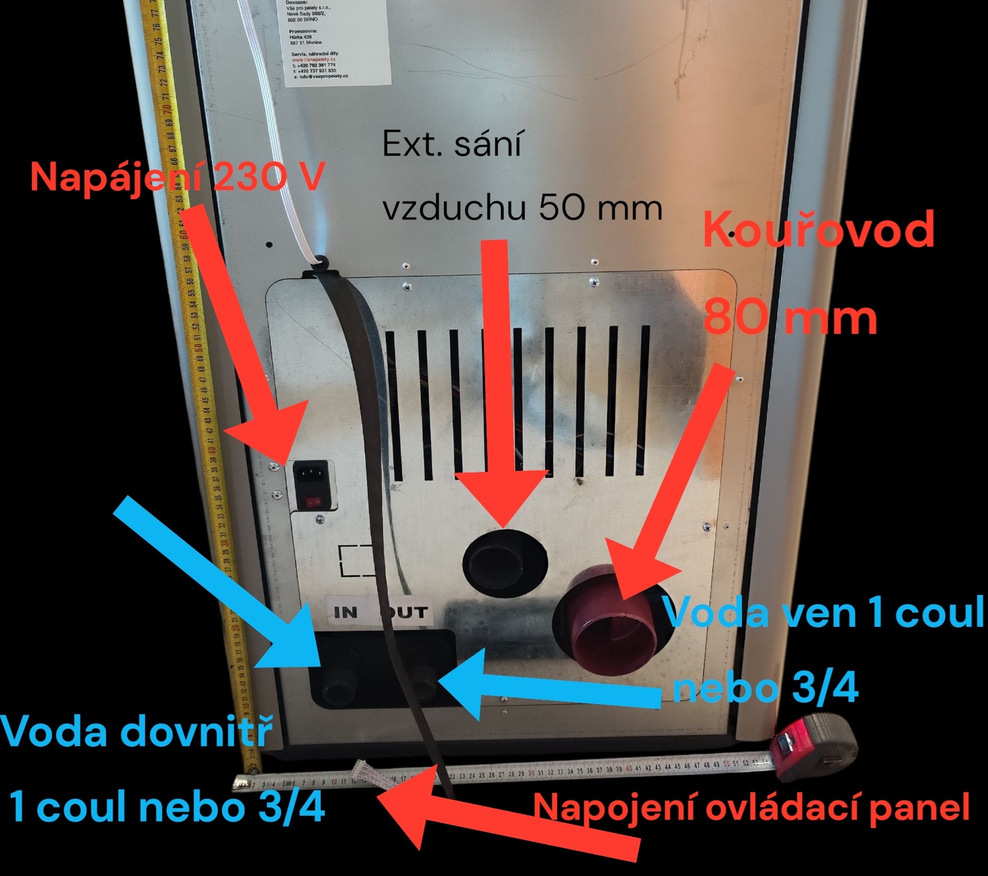 Teplovodné kachle na pelety 18 kW – Obrázok 6
