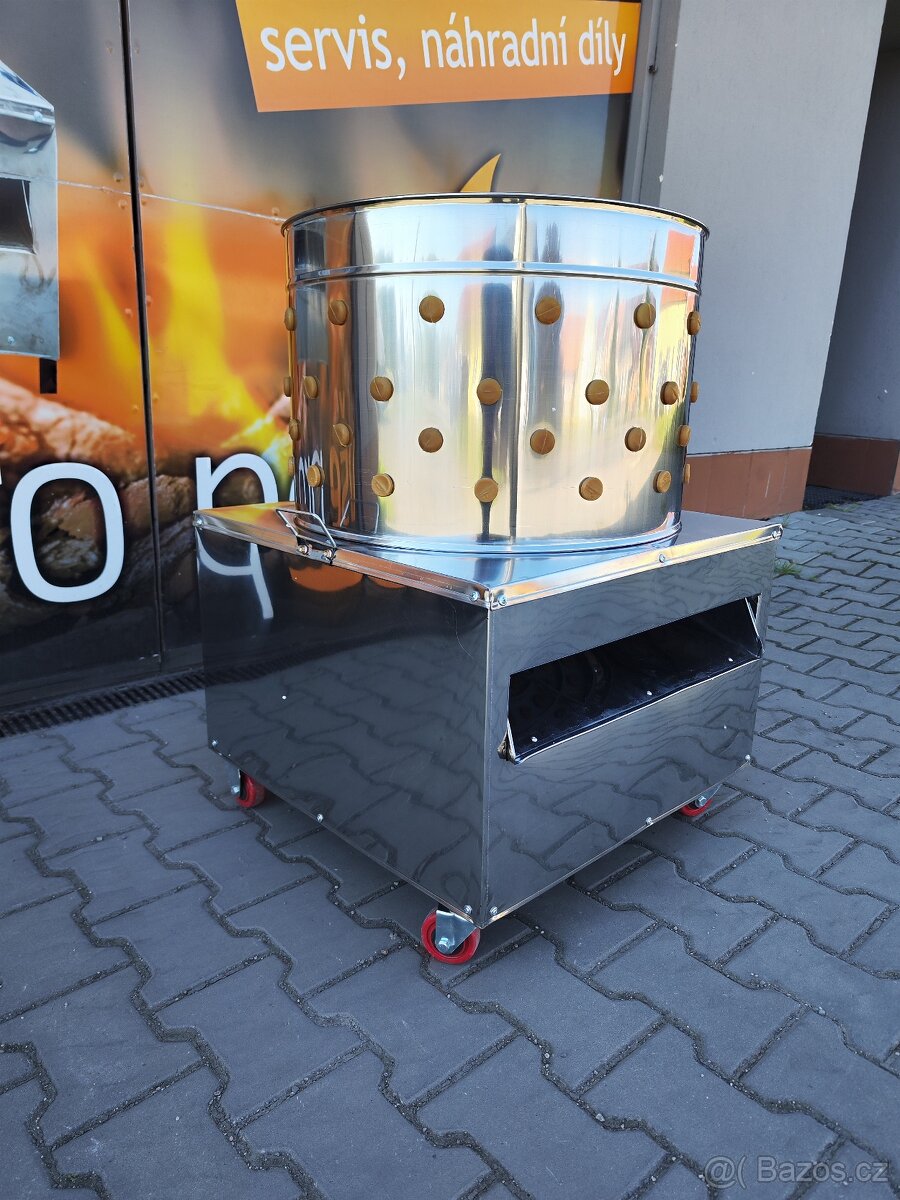 Veľká škubačka – SD60, 2,2 kW/230 V, s kolieskami – Obrázok 2