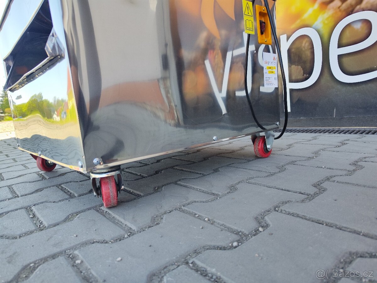 Veľká škubačka – SD60, 2,2 kW/230 V, s kolieskami – Obrázok 5