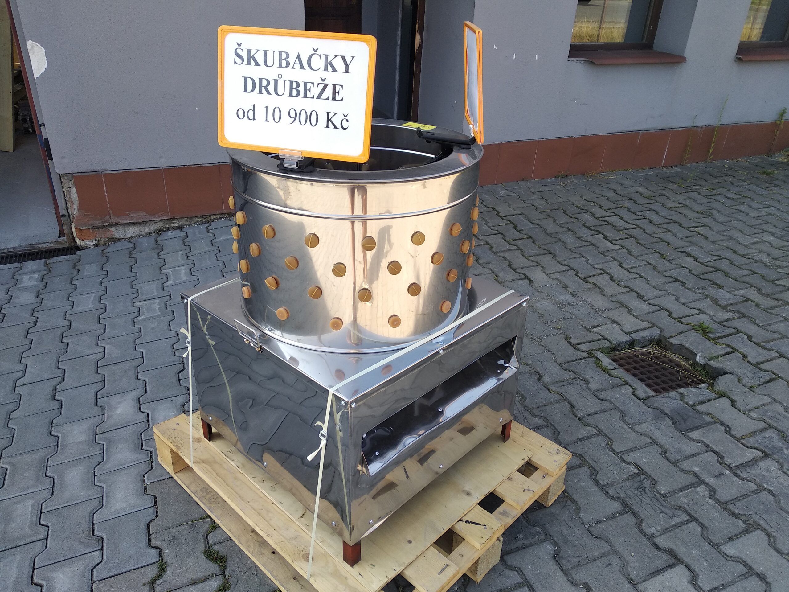 Škubačka hydiny NEREZ SD 60 2,2 kW – Obrázok 2