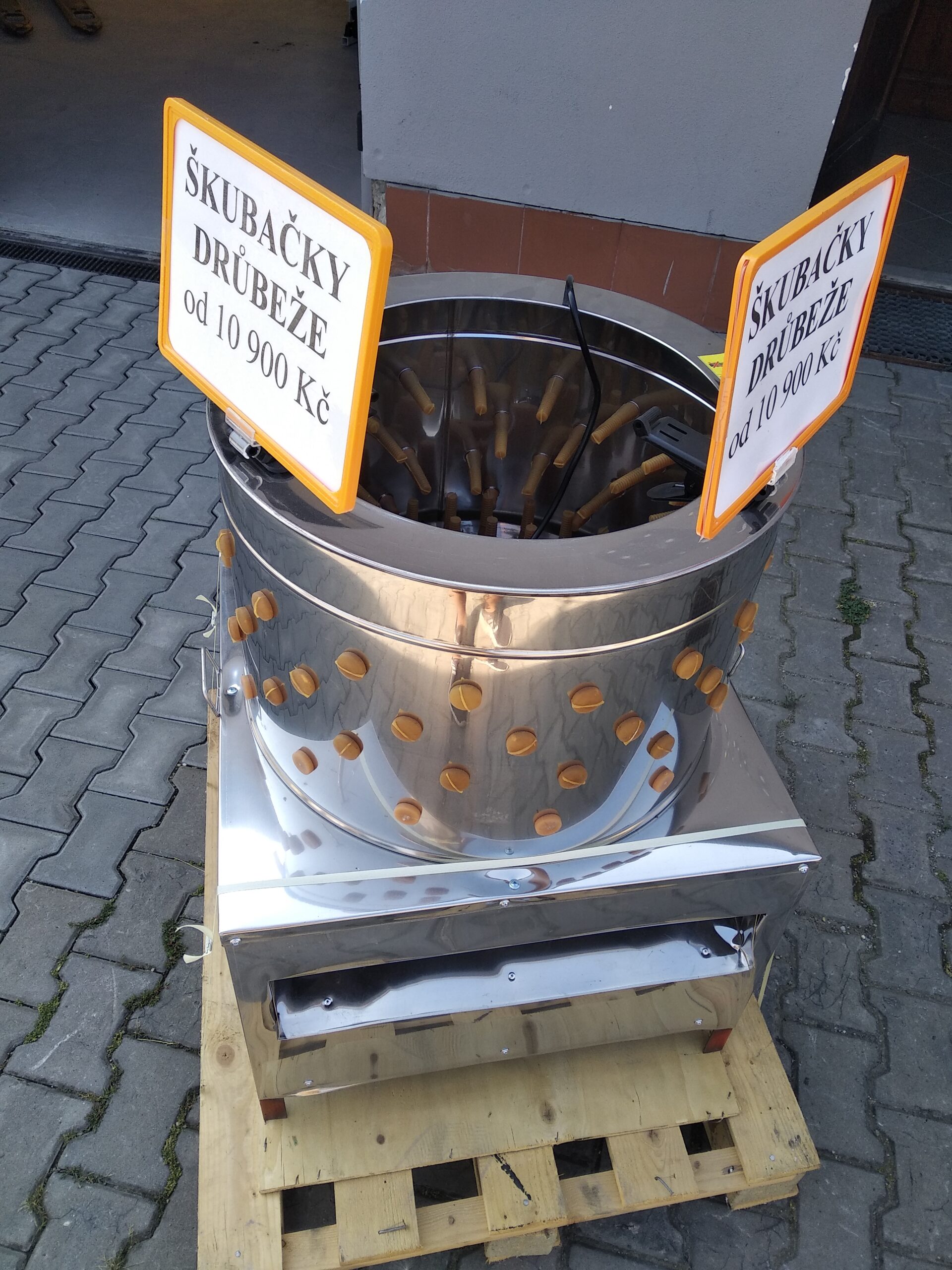 Škubačka hydiny NEREZ SD 60 2,2 kW – Obrázok 4