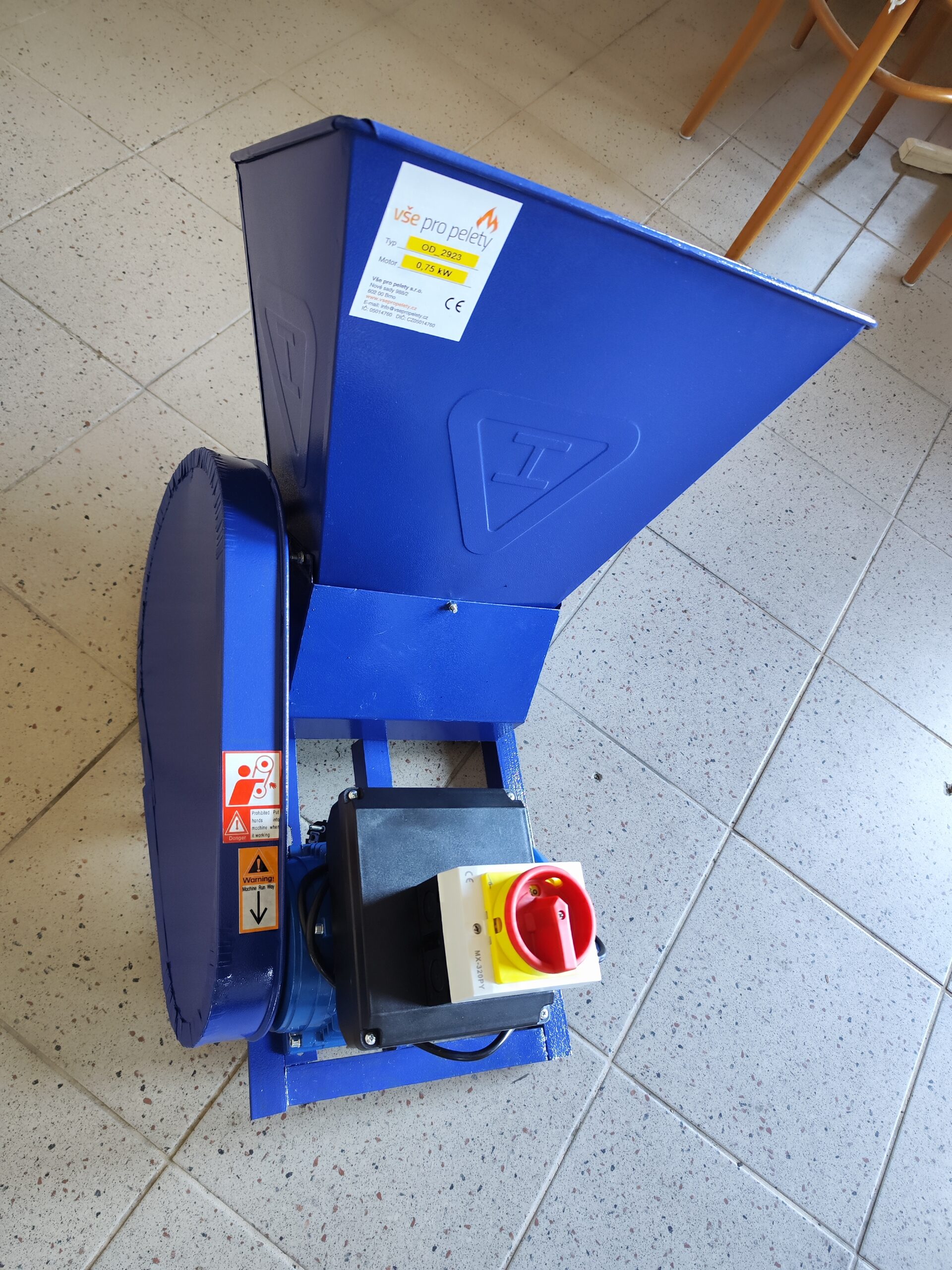 Drvič ovocia OD1 0,75 kW – Obrázok 13