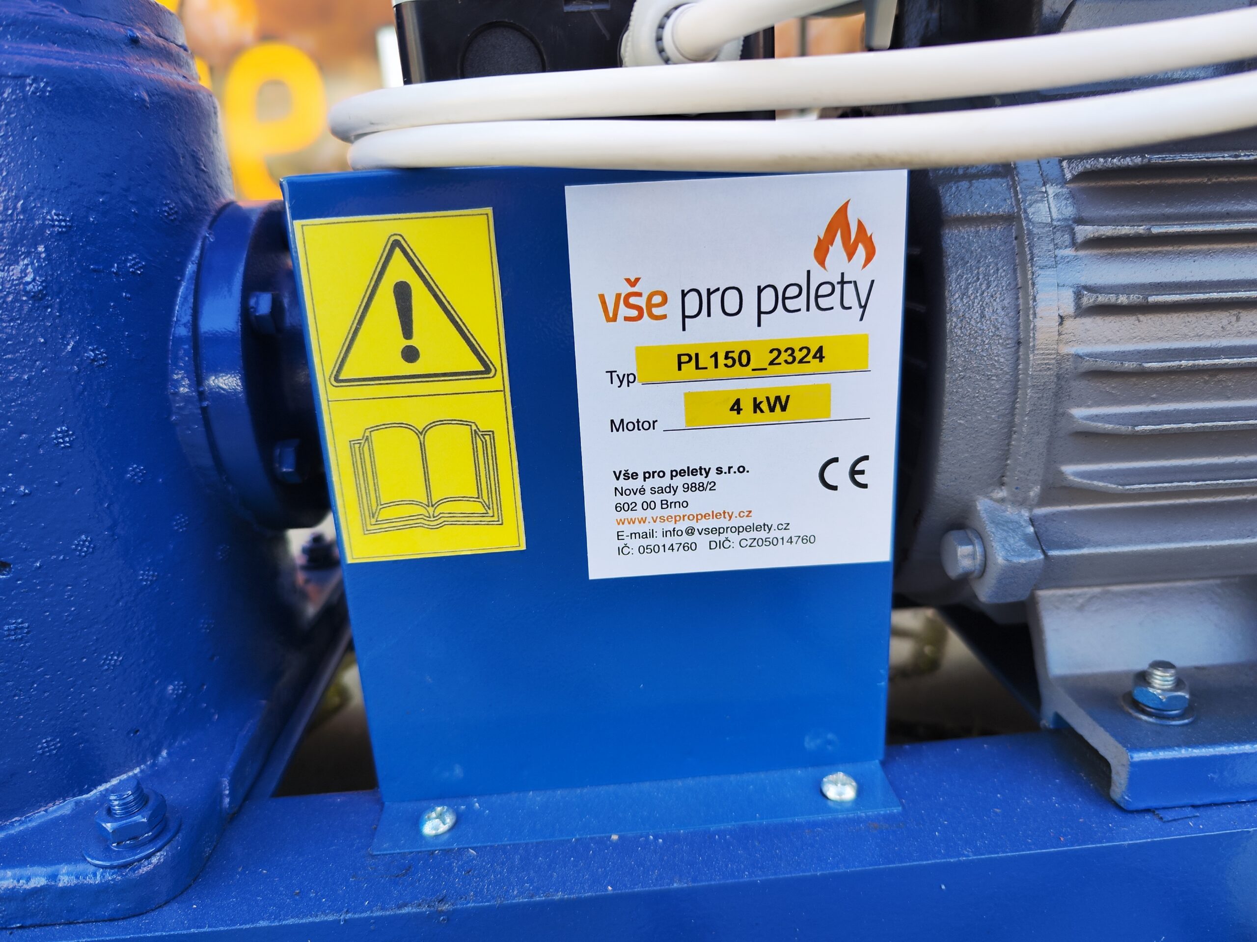 Peletovací lis s rotujúcou matricou PL150 4 kW – Obrázok 9