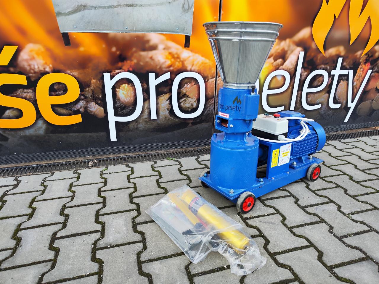 Peletovací lis s rotujúcou matricou PL120 3 kW – Obrázok 9