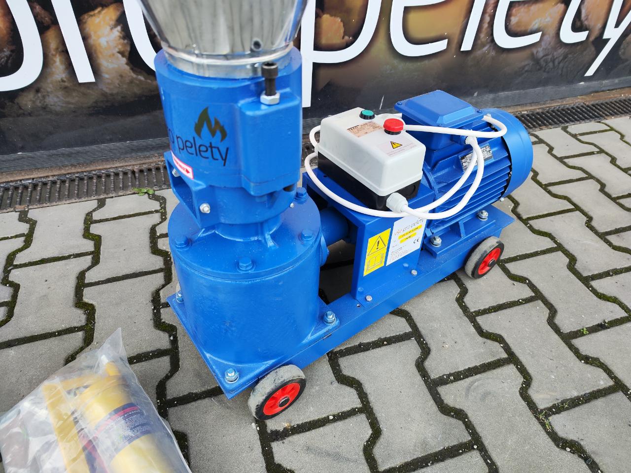 Peletovací lis s rotujúcou matricou PL120 3 kW – Obrázok 10