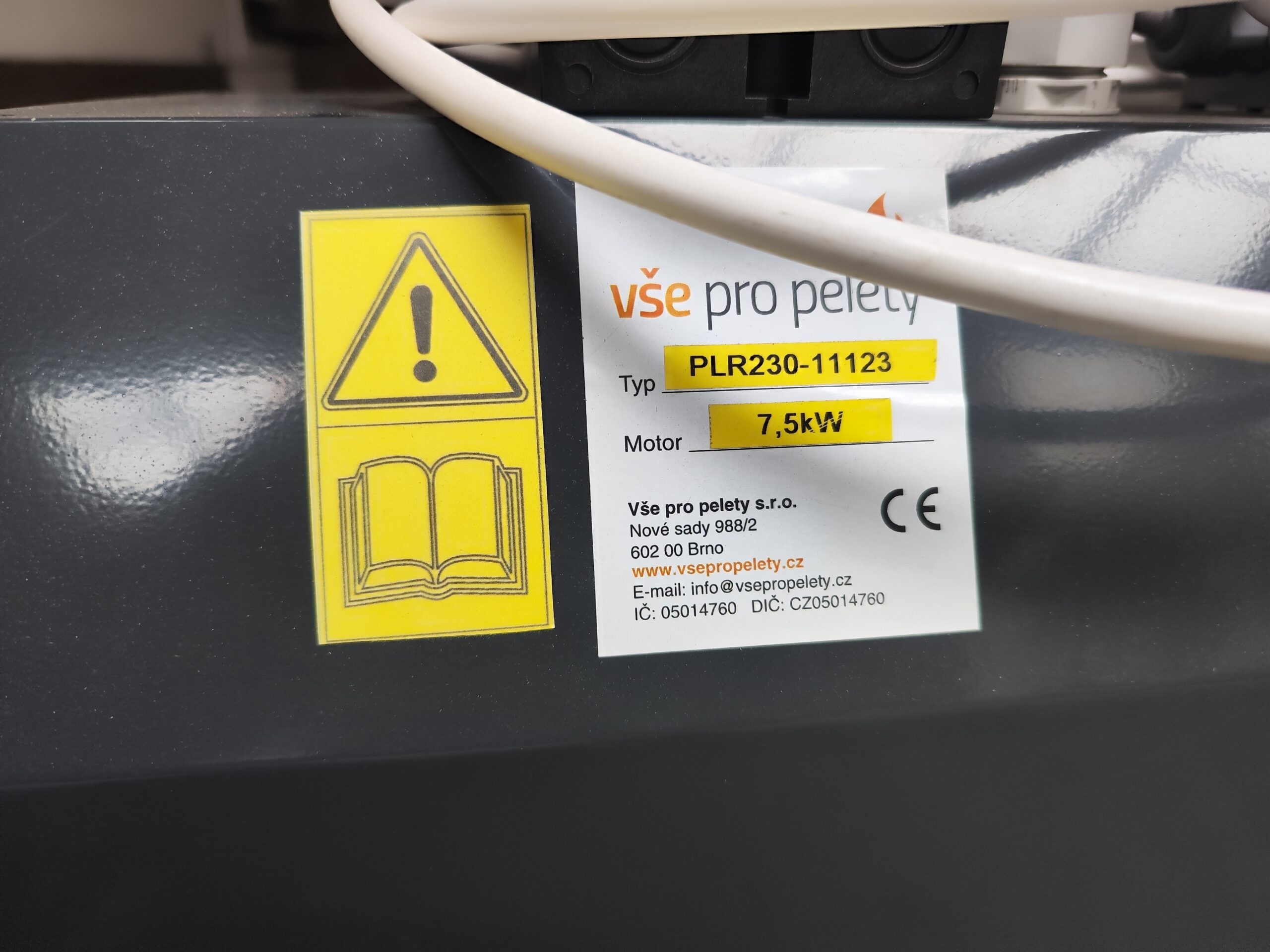 Peletovací lis s rotujúcimi valcami PLR230 7,5 kW – Obrázok 5