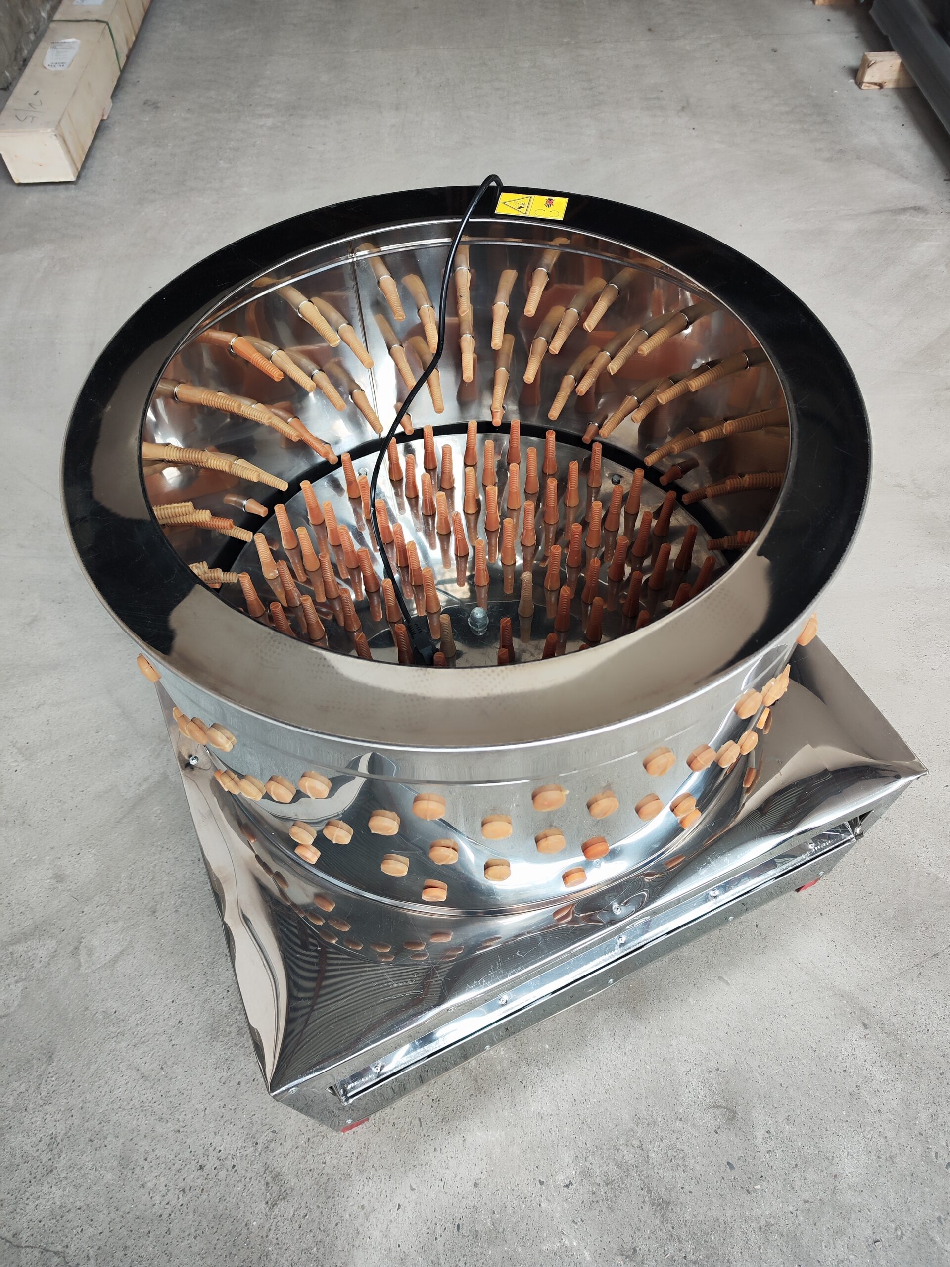 Škubačka hydiny NEREZ SD80 3,5 kW – Obrázok 9
