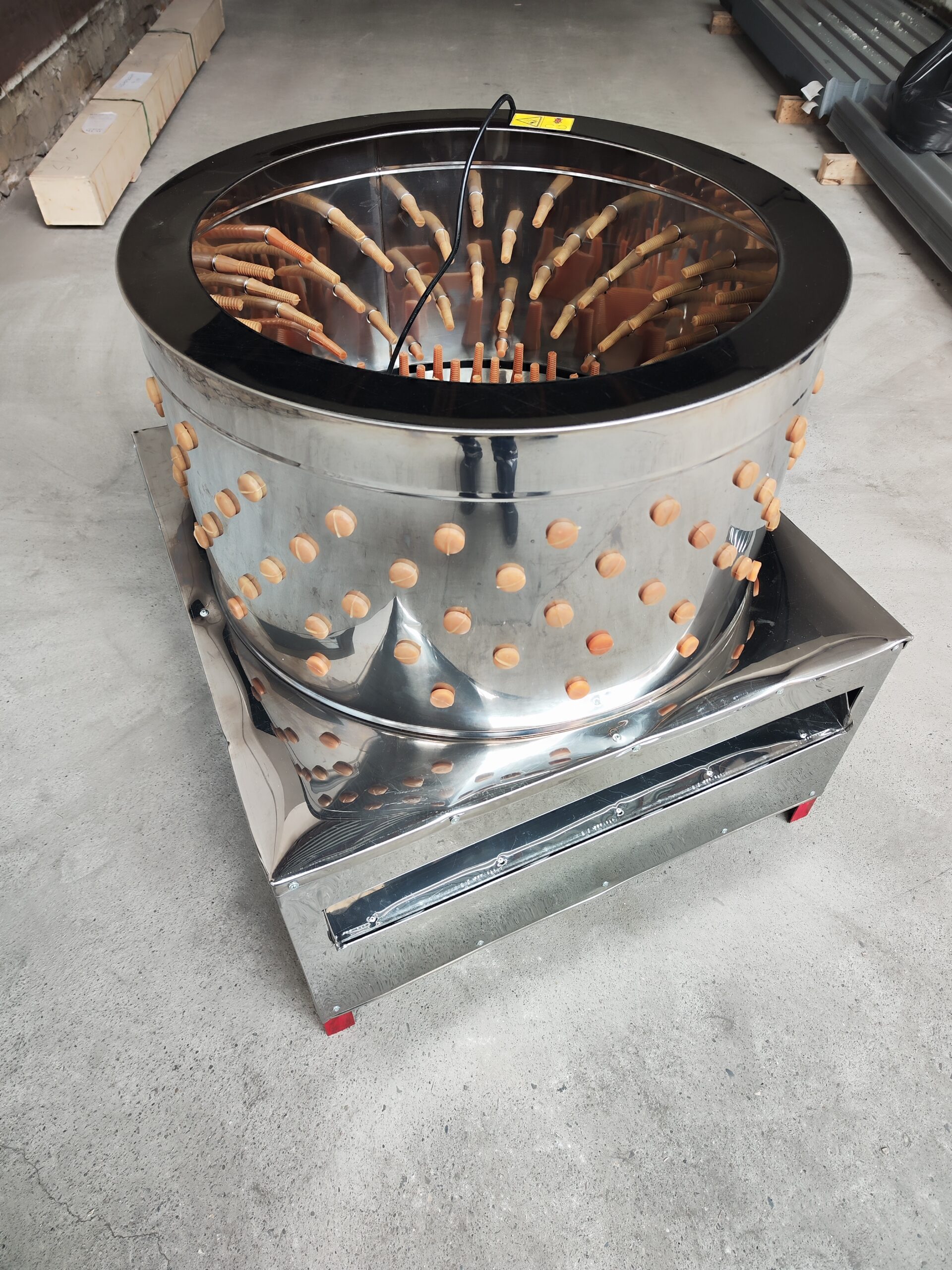Škubačka hydiny NEREZ SD80 3,5 kW – Obrázok 10