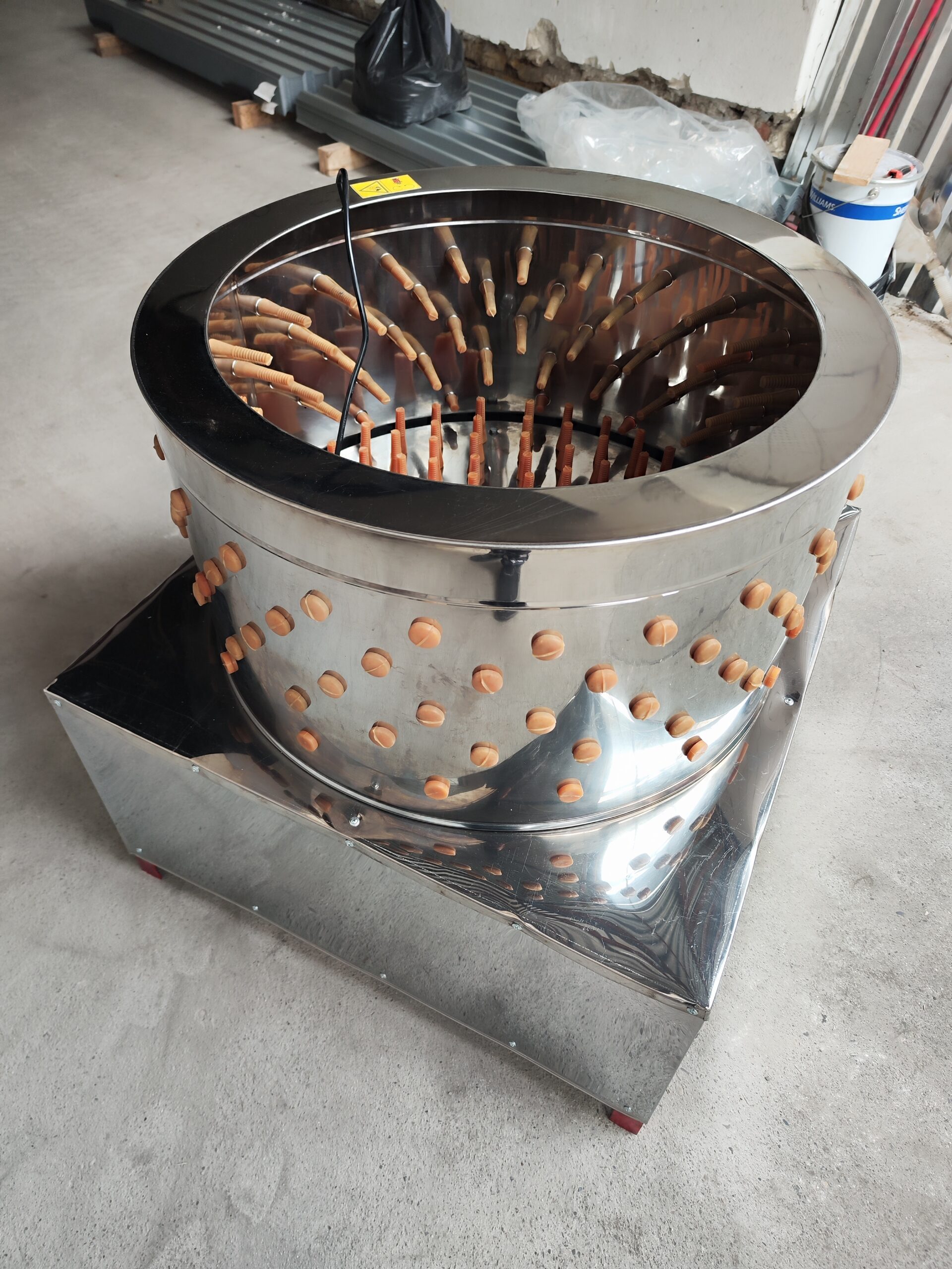 Škubačka hydiny NEREZ SD80 3,5 kW – Obrázok 11