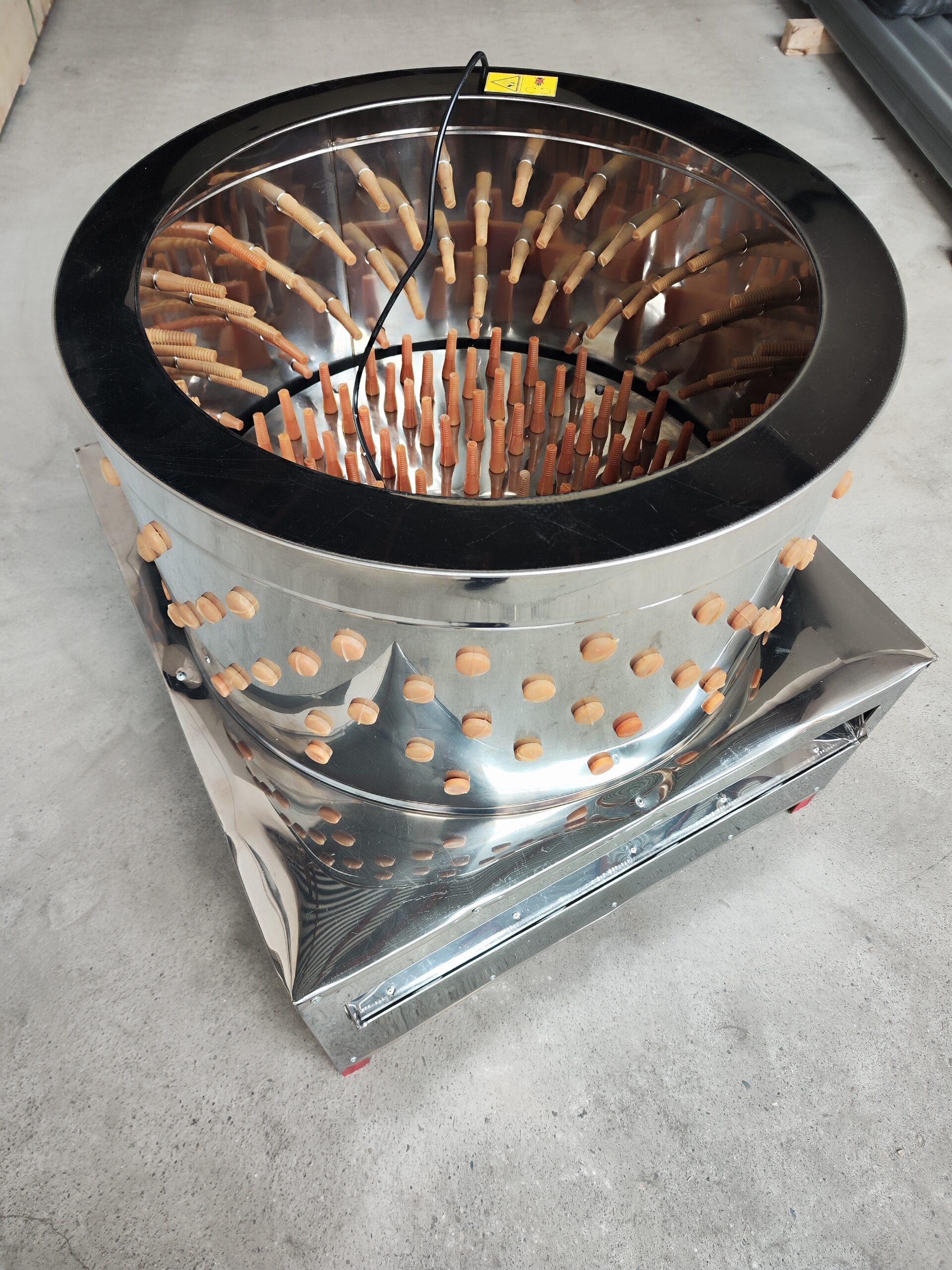 Škubačka hydiny NEREZ SD80 3,5 kW – Obrázok 5