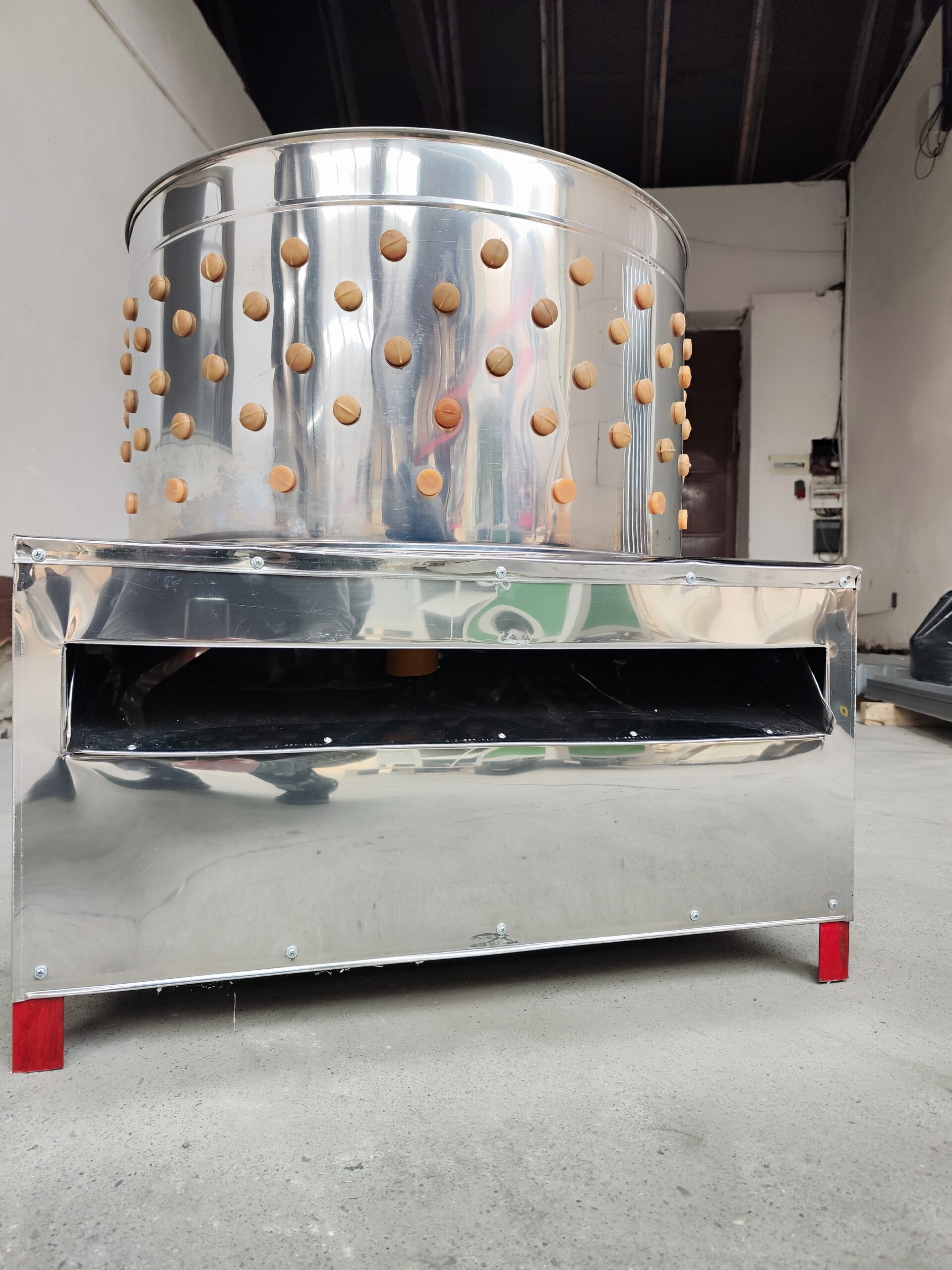 Škubačka hydiny NEREZ SD80 3,5 kW – Obrázok 6