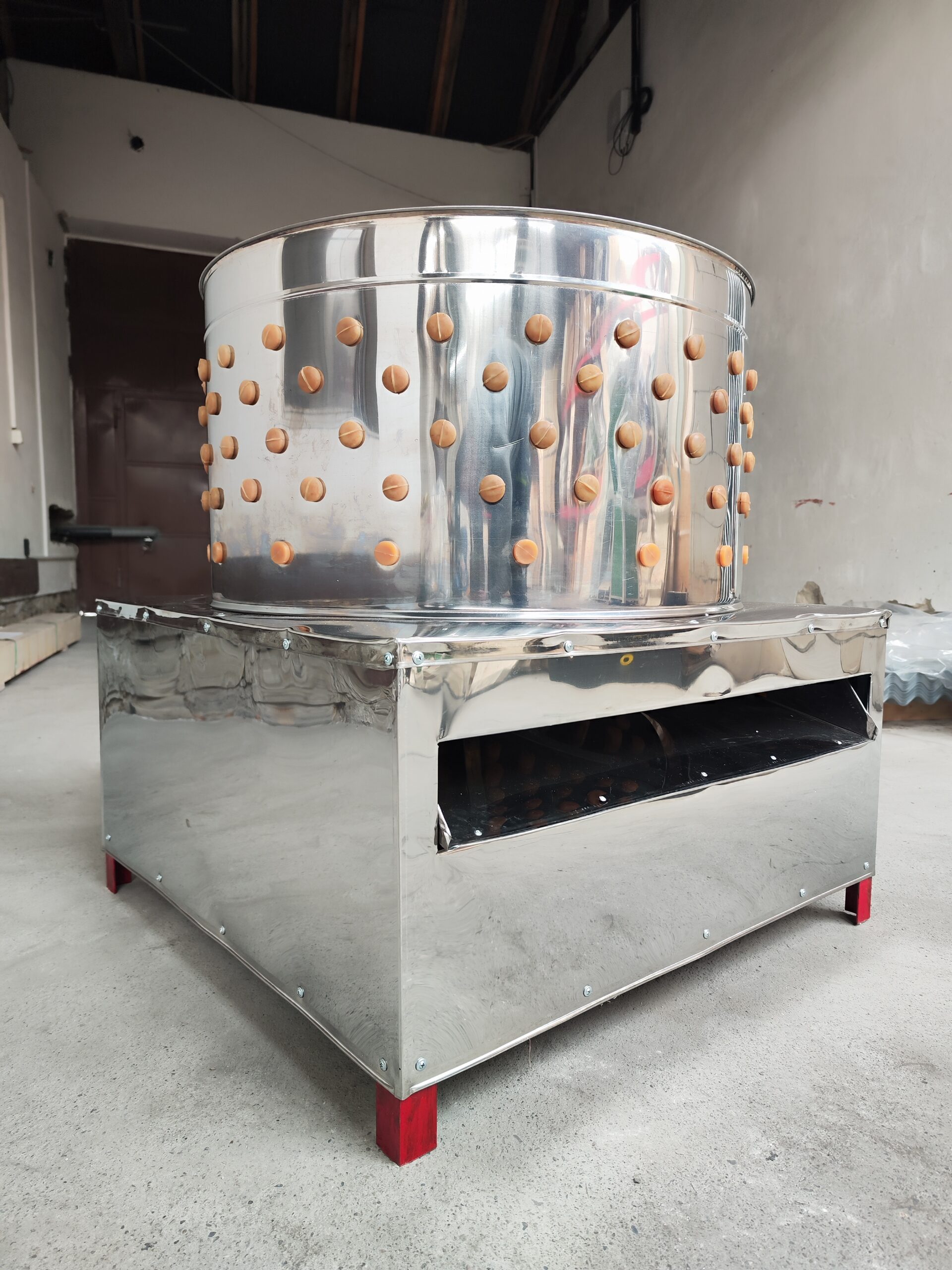 Škubačka hydiny NEREZ SD80 3,5 kW – Obrázok 7