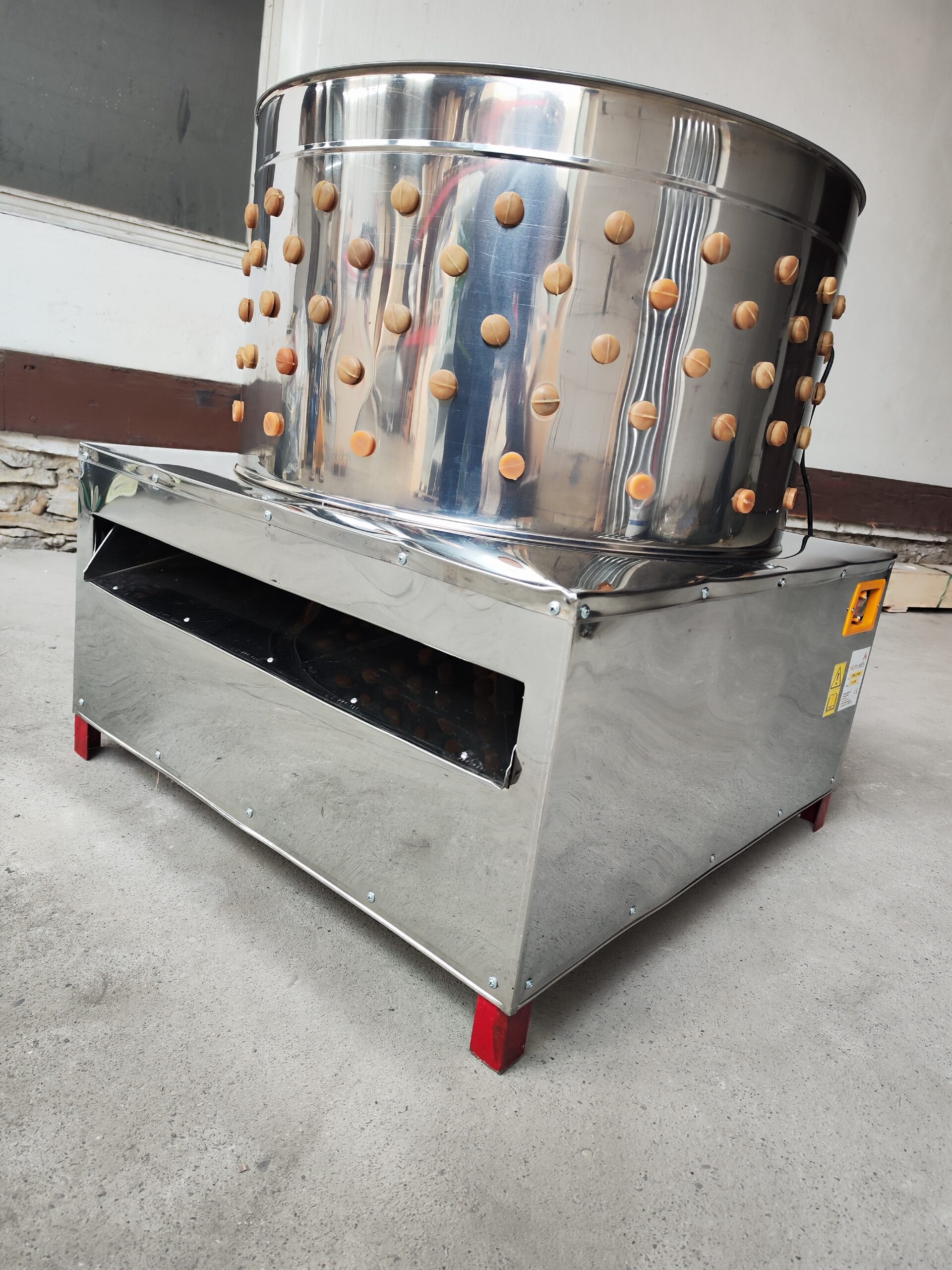 Škubačka hydiny NEREZ SD80 3,5 kW – Obrázok 8