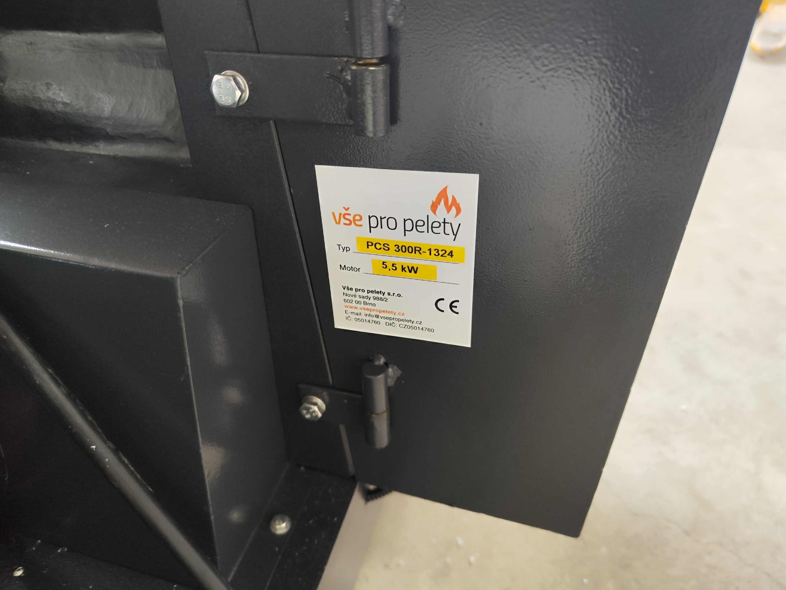 Pomalobežný nožový drvič PCS300 5,5 kW – Obrázok 4