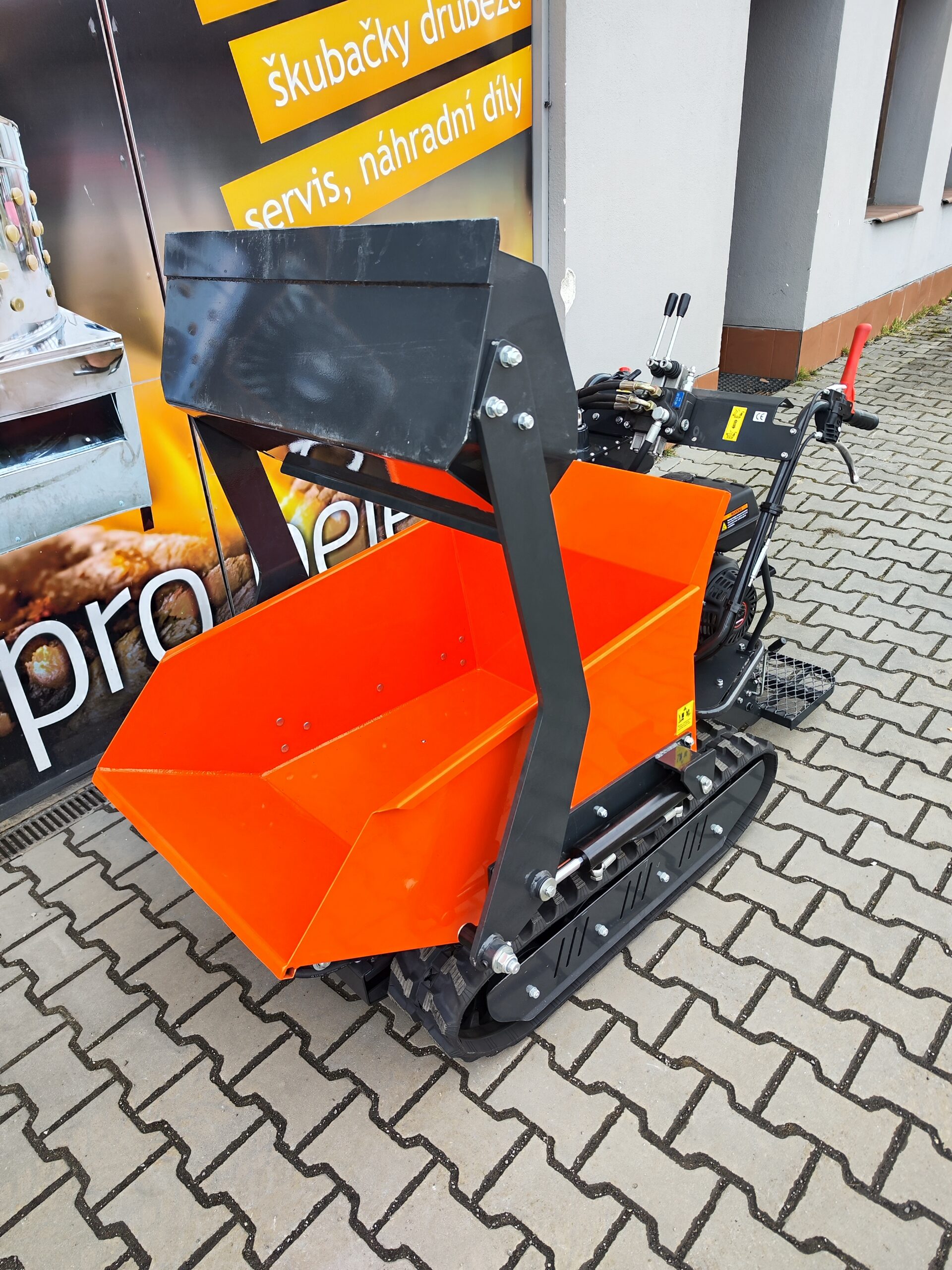 Samonakladací pásový dumper – Obrázok 2