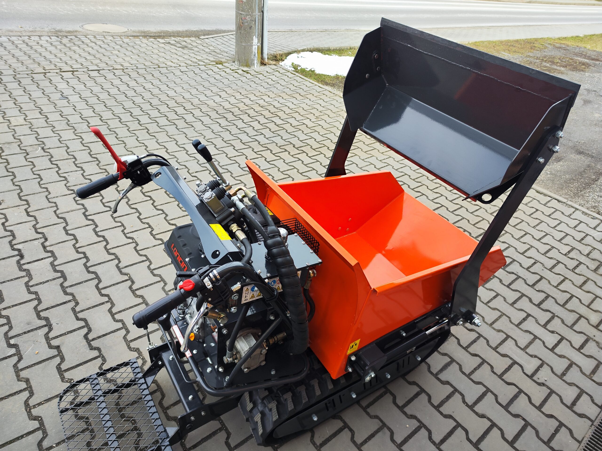 Samonakladací pásový dumper – Obrázok 4