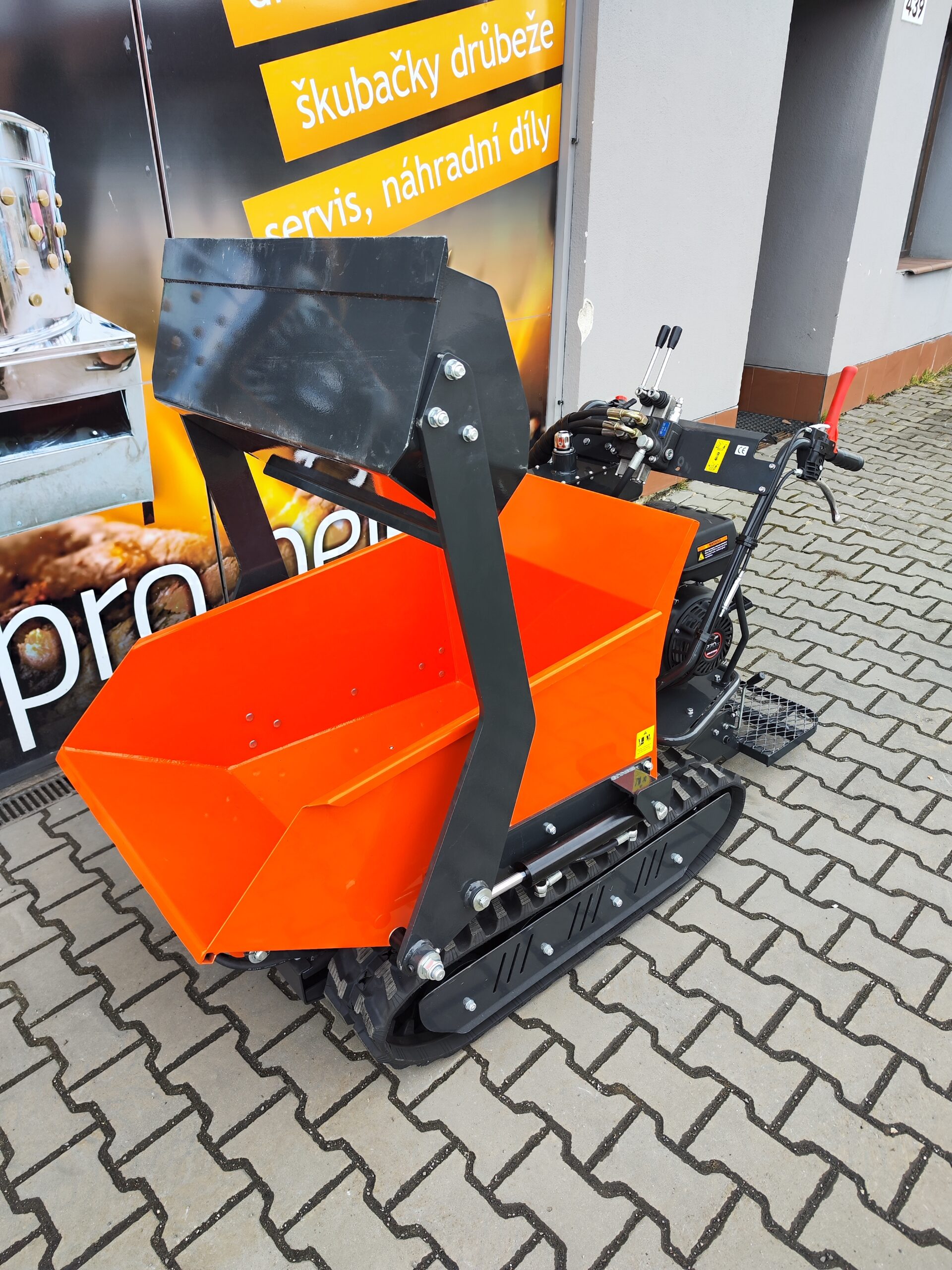 Samonakladací pásový dumper – Obrázok 7