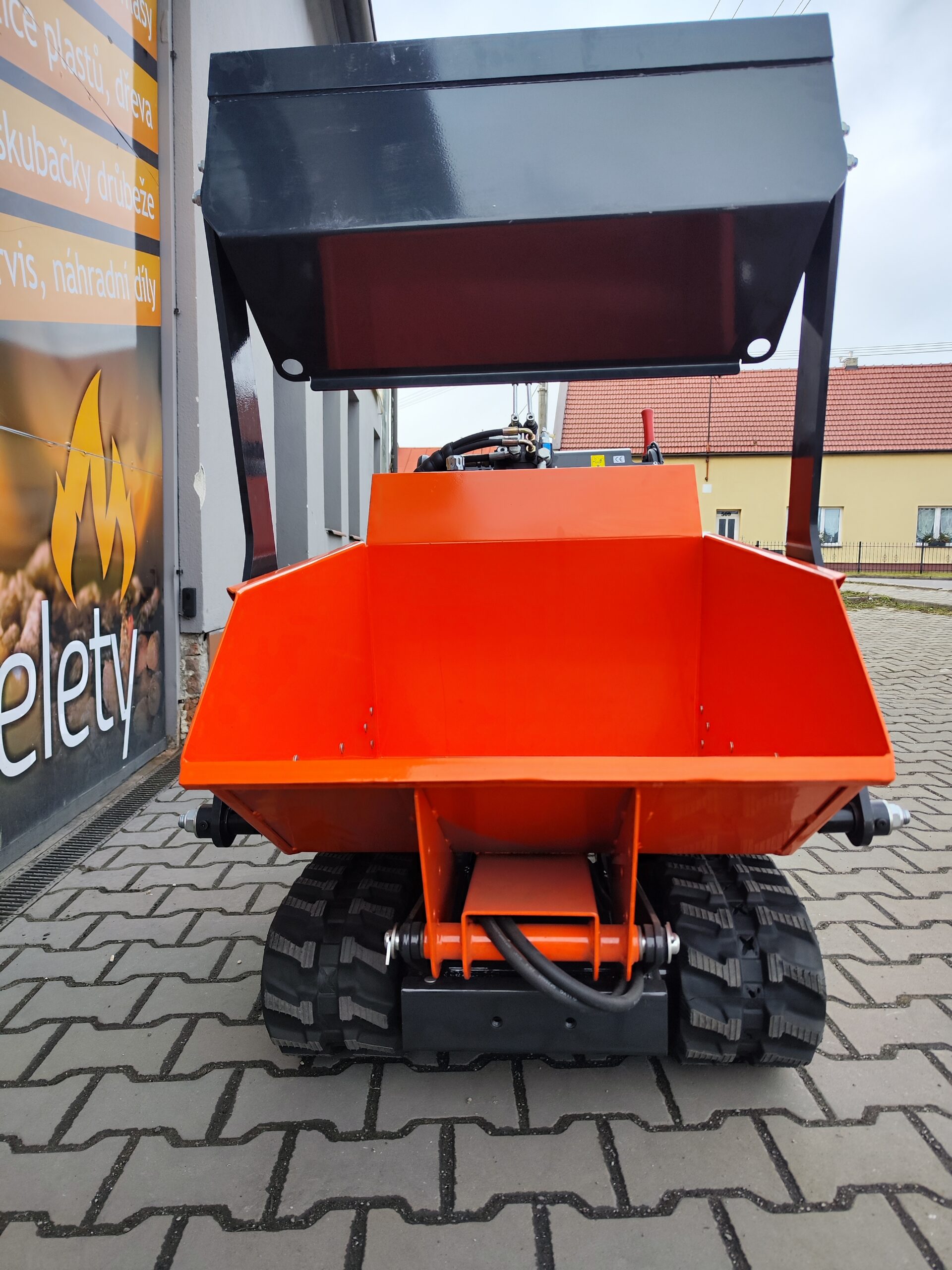 Samonakladací pásový dumper – Obrázok 9
