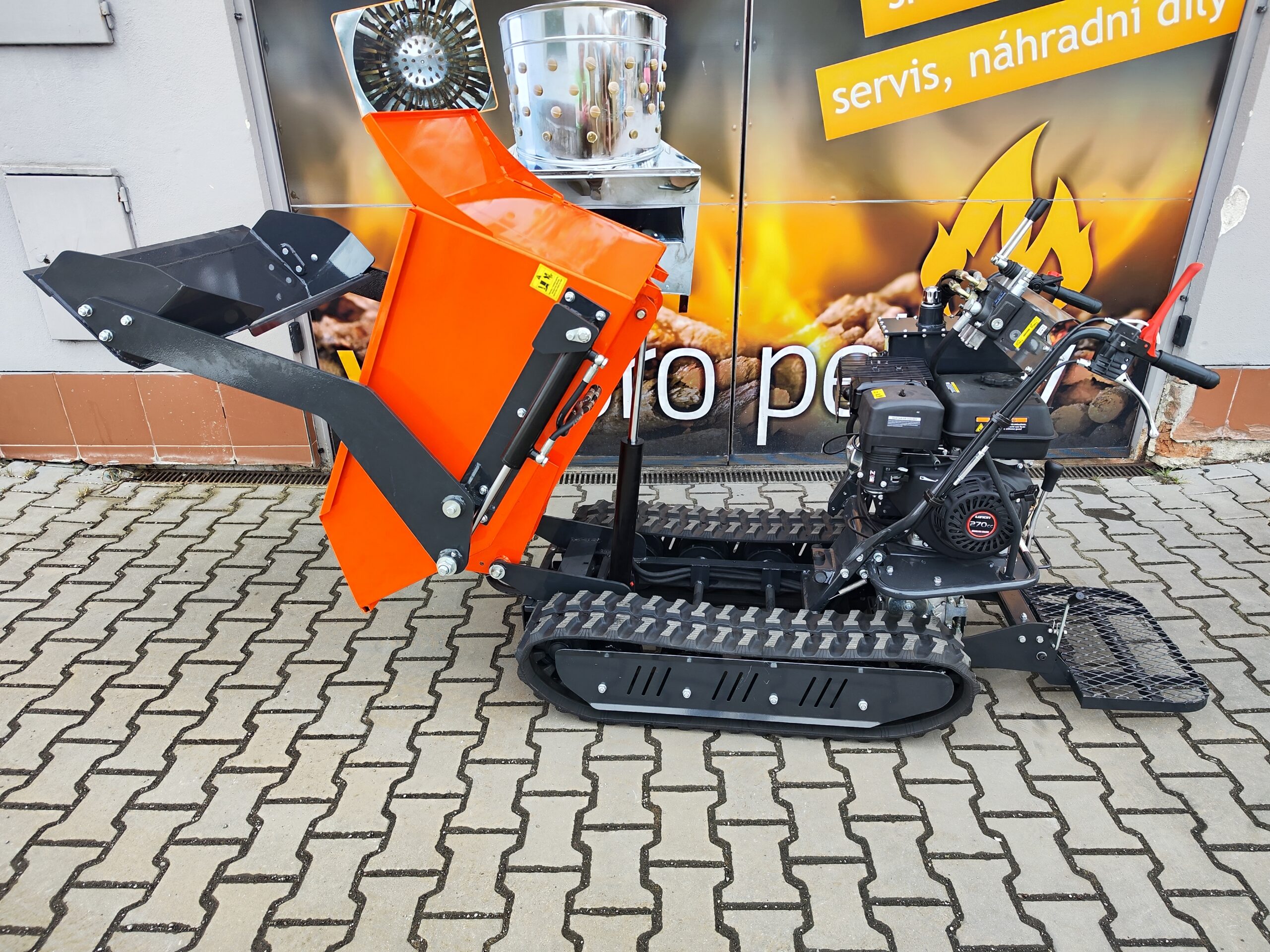 Samonakladací pásový dumper – Obrázok 10