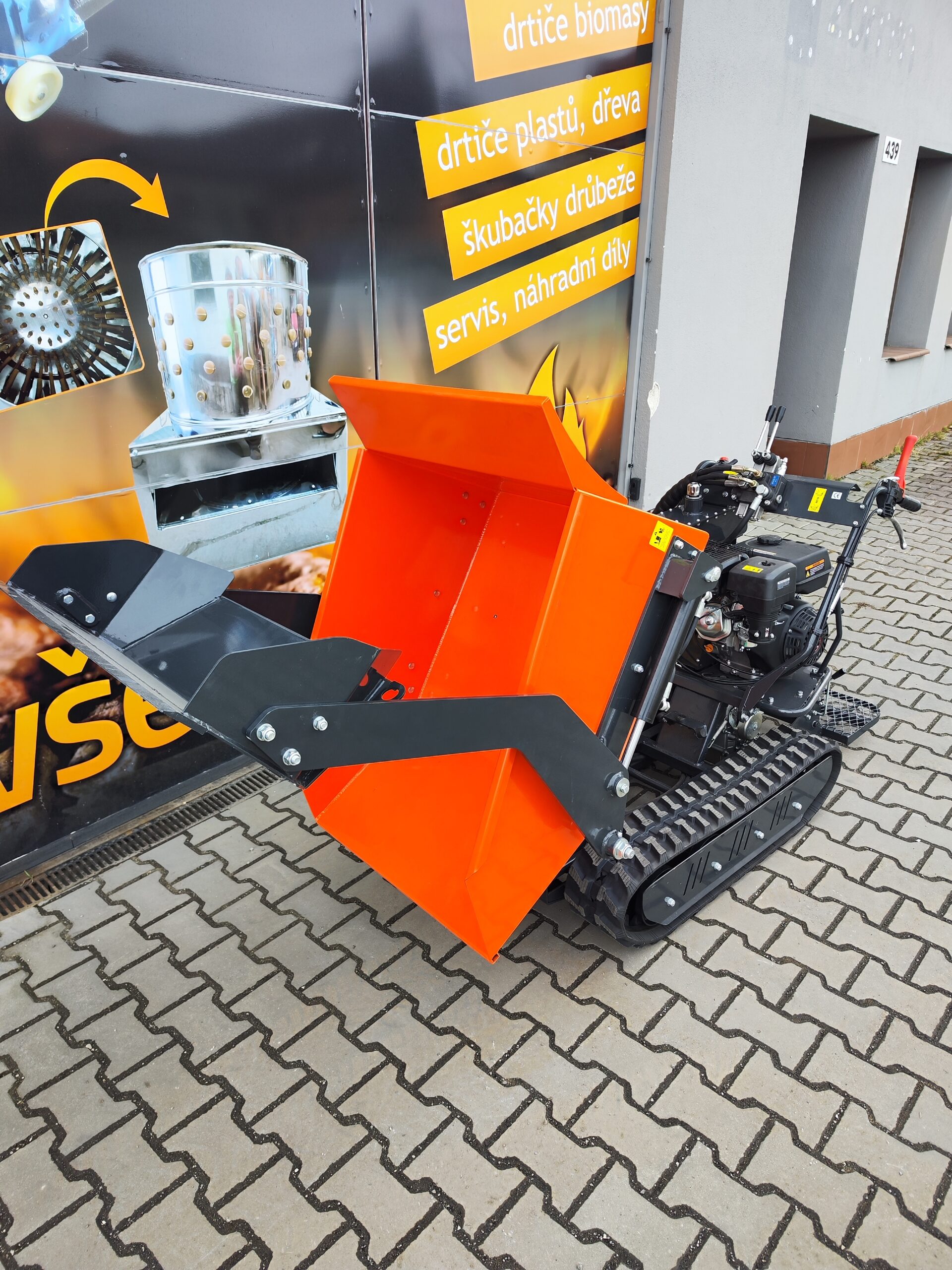 Samonakladací pásový dumper – Obrázok 12