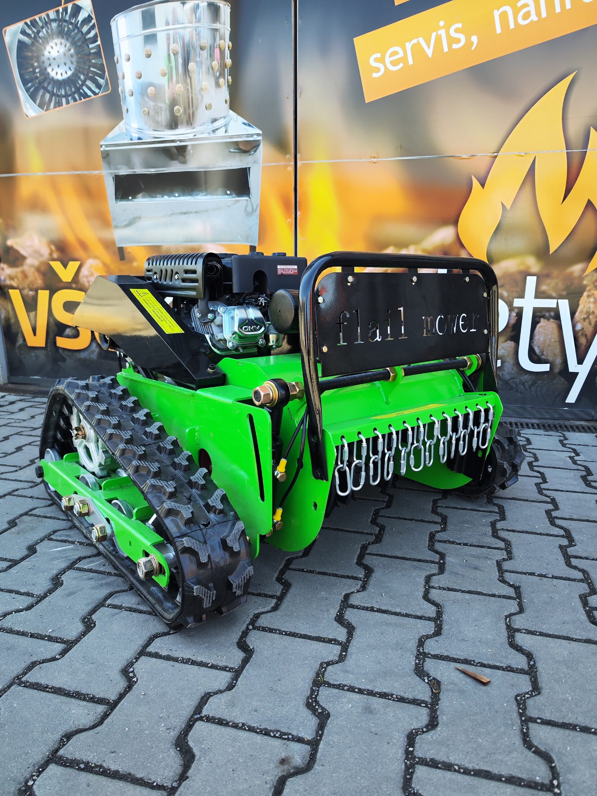 Svahový RC mulčovač 500 Profi – Obrázok 9