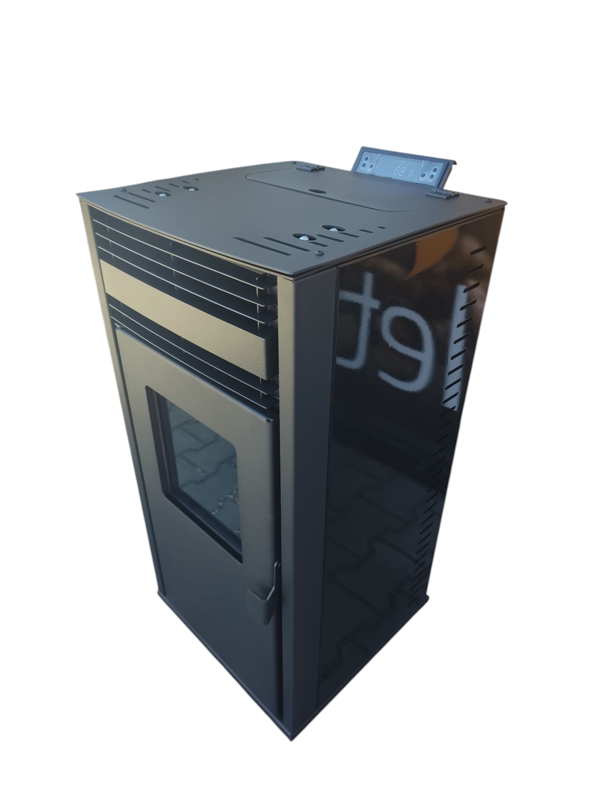 Teplovzdušné kachle na pelety 10 kW – Obrázok 2