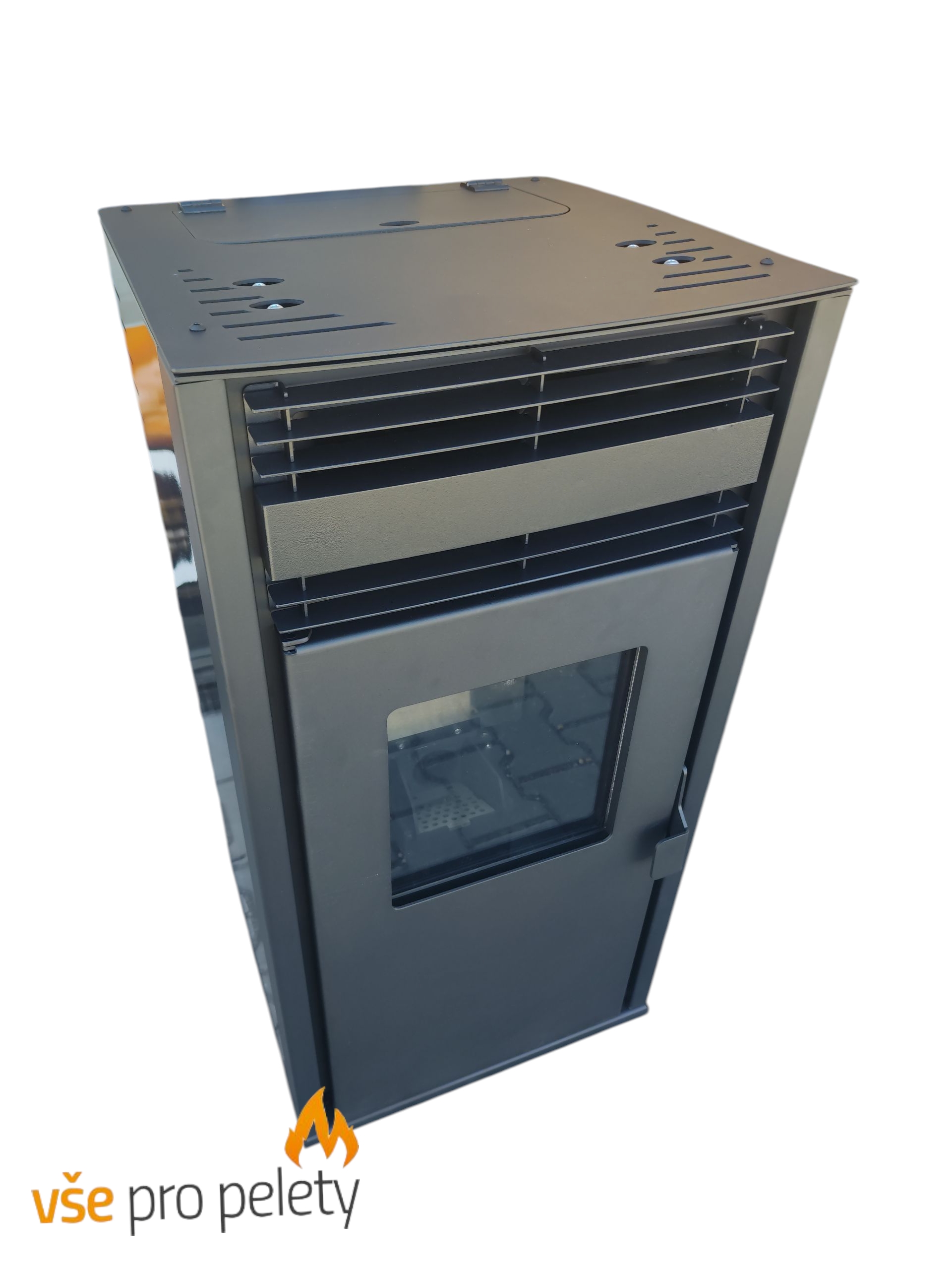 Teplovzdušné kachle na pelety 10 kW – Obrázok 5