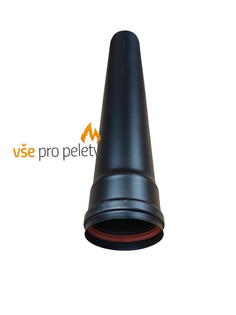Kompletná sada príslušenstva 80 mm pre peletové kachle (8 dielov - uhlíková oceľ) – Obrázok 5