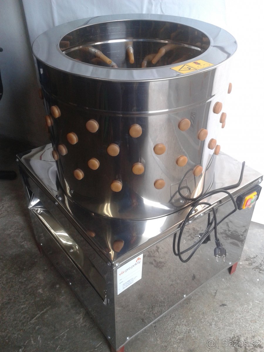 Škubačka hydiny NEREZ SD50 1,5 kW – Obrázok 3