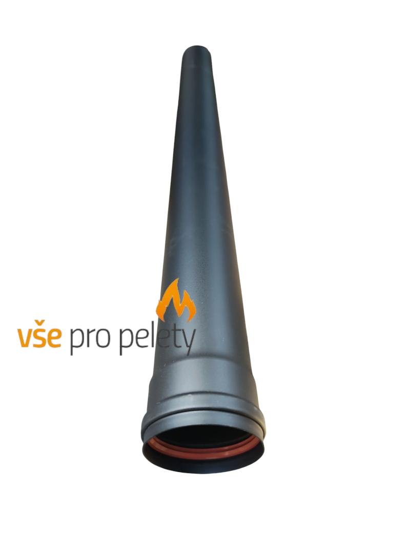 Kompletná sada príslušenstva 80 mm pre peletové kachle (8 dielov - nerez) – Obrázok 11